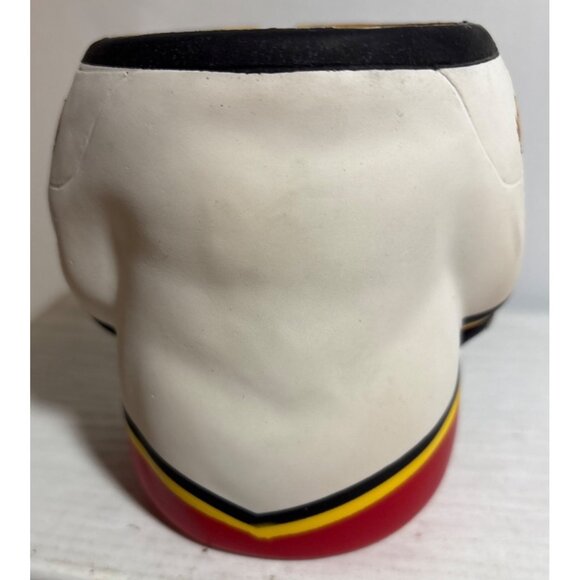 Calgary Flames Hockey Jersey Foam Can Beer Pop Koozi Cooler Mug SportFx Labatts - Picture 3 of 9